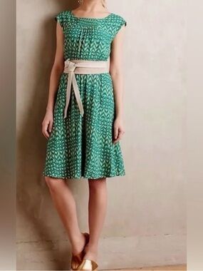 Maeve Evaline Smocked Dress - Size M